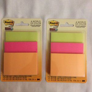 Post-It Notes ~ A World of Color ~ Rio De Janeiro Collection